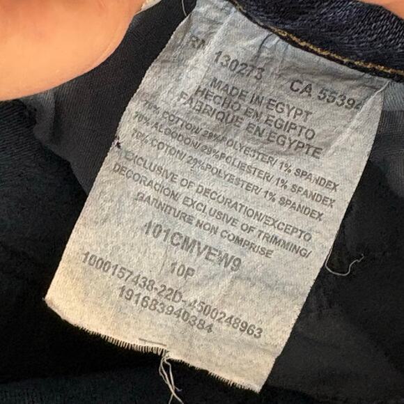 Lee Size 10P 10 Petite Mid Rise Bootcut Medium Wash Denim Flare Jeans Zipper Fly - Picture 5 of 6